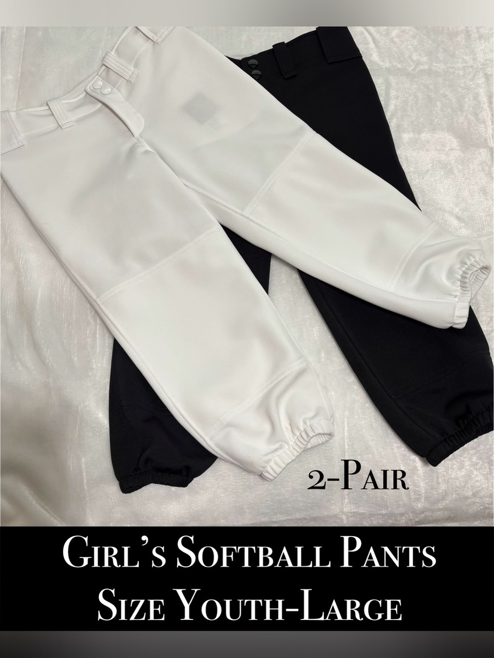 MIZUNO | Lot of 2 | girls’ softball pants Size Youth-Large EUC